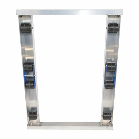 Vestil Aluminum Pallet Dolly - Tilt Style DOL-3648-8T